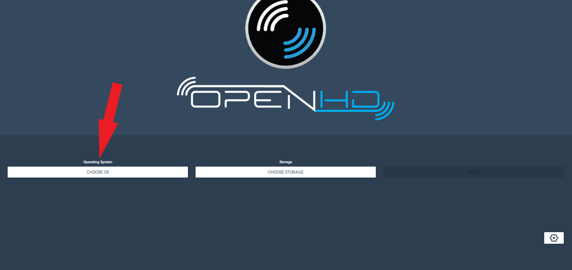 Choose OS
