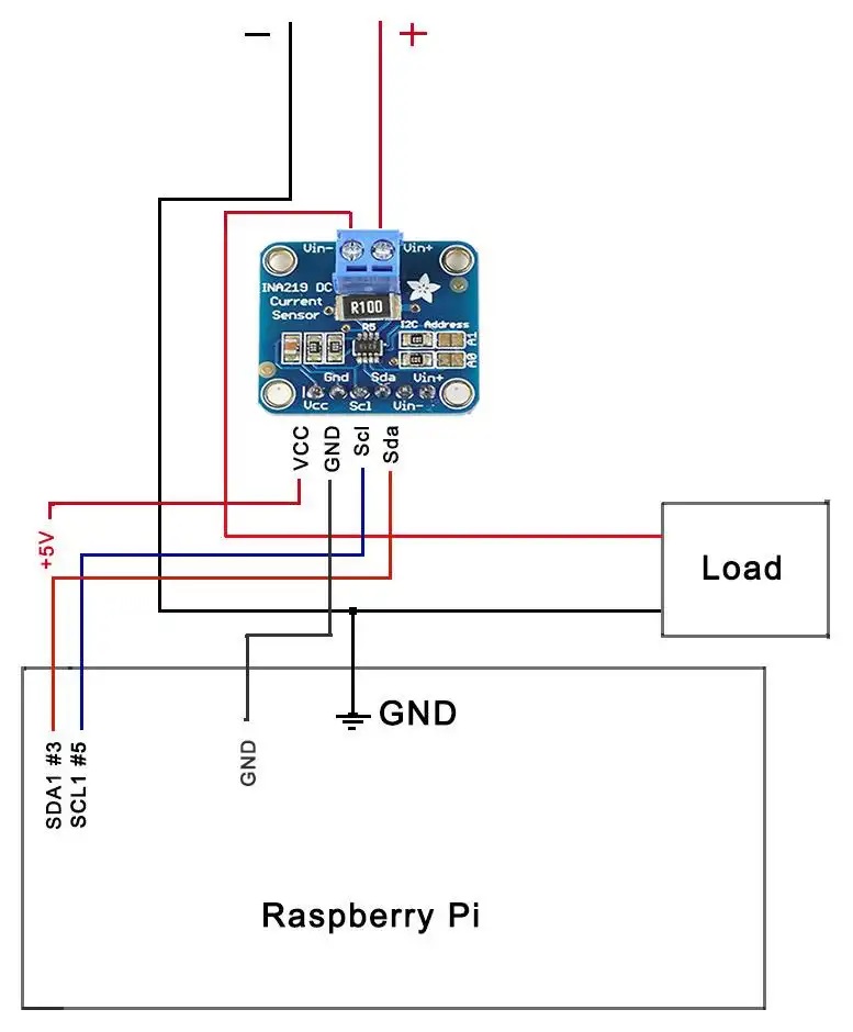 Wiring INA219