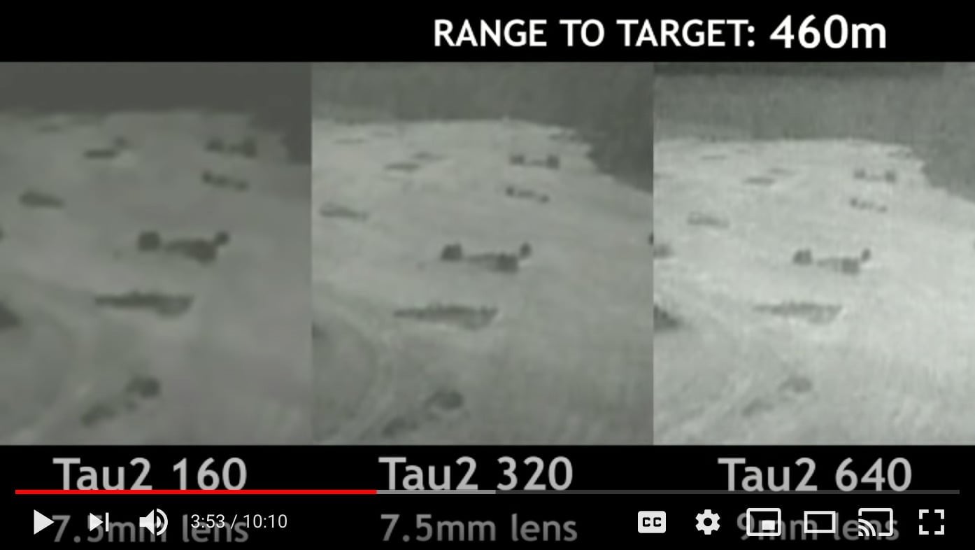 FLIR Tau 2 flight