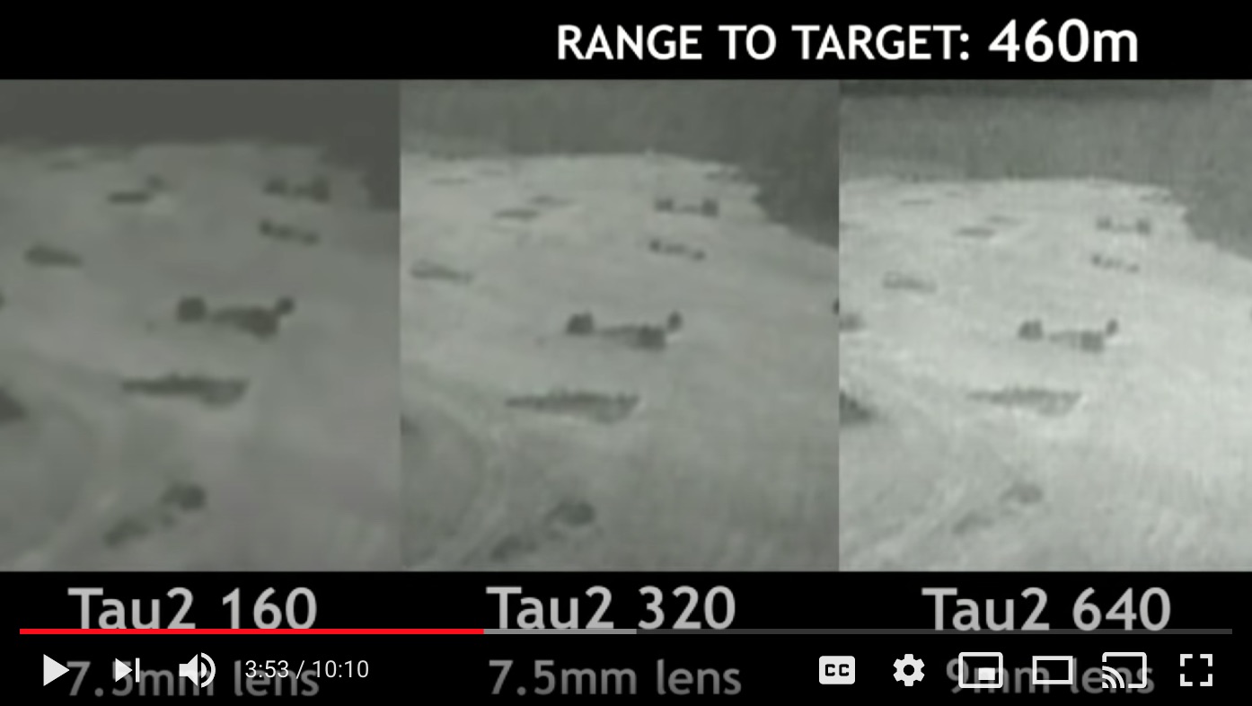 FLIR Tau 2 flight