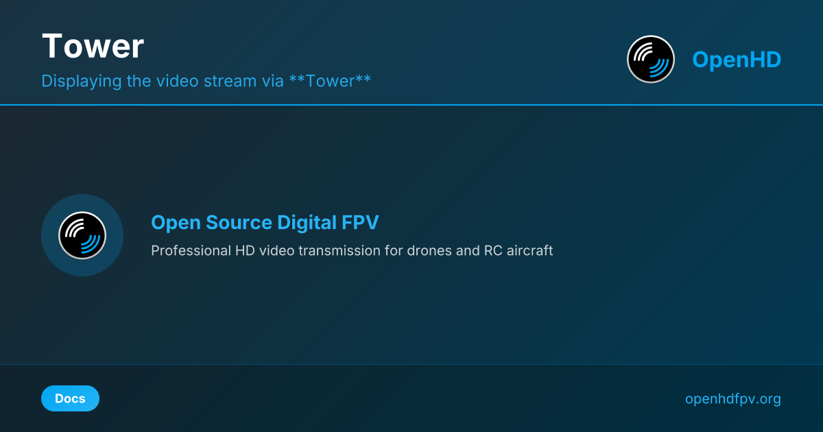 Tower | OpenHD