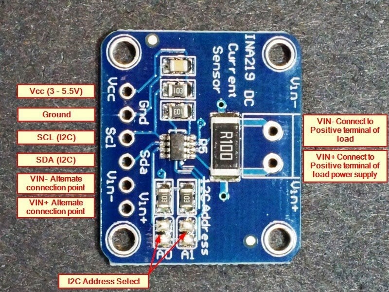 PINOUT INA219